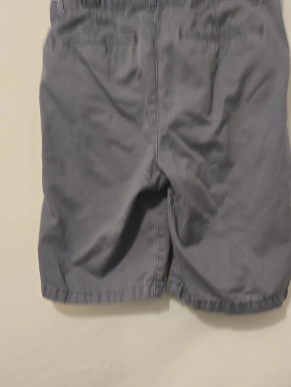 The Childrens Place Boys's Flat Front Chino Shorts - Gray Blue
